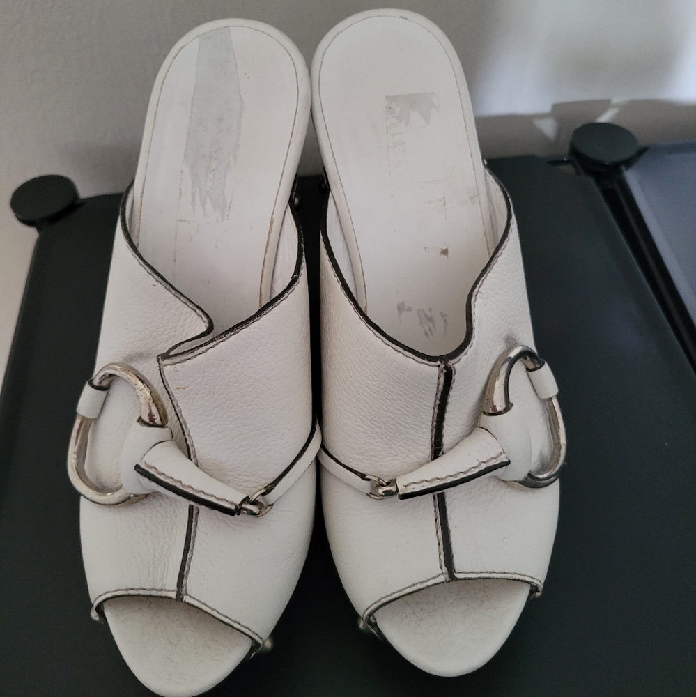 Gucci Open Toe Heels